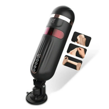 Propinkup 4D Squirm ถ้วยช่วยตัวเองสำหรับผู้ชายแบบสอดใส่ได้ มีระบบทำความร้อนและระบบยืดหดได้ อุปกรณ์สำหรับผู้ใหญ่ ของเล่นทางเพศสำหรับผู้ชาย