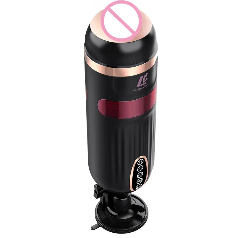 Propinkup 4D Squirm ถ้วยช่วยตัวเองสำหรับผู้ชายแบบสอดใส่ได้ มีระบบทำความร้อนและระบบยืดหดได้ อุปกรณ์สำหรับผู้ใหญ่ ของเล่นทางเพศสำหรับผู้ชาย