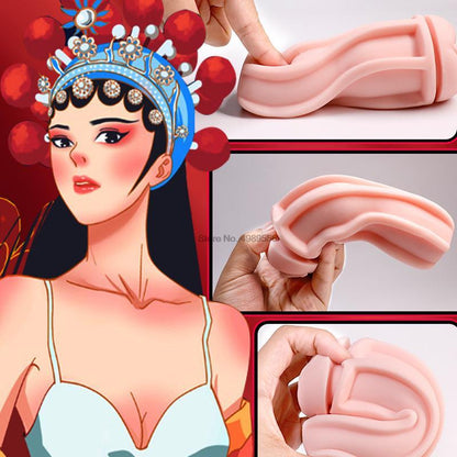 True Pussy Sex Toy for Men Masturbador Masculino Rubber Vagina Masturbator for Men Adult Toys Pocket Pussy Girl Sexshop