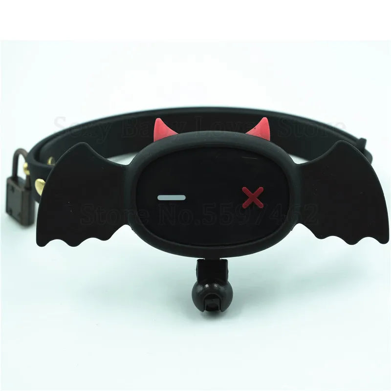 ปลอกคอไฟฟ้า QIUI Little Devil ควบคุมผ่านแอป ปลอกคอ BDSM สำหรับผู้ใหญ่ เกมเพศของเล่นสำหรับคู่รัก เกย์ 18+