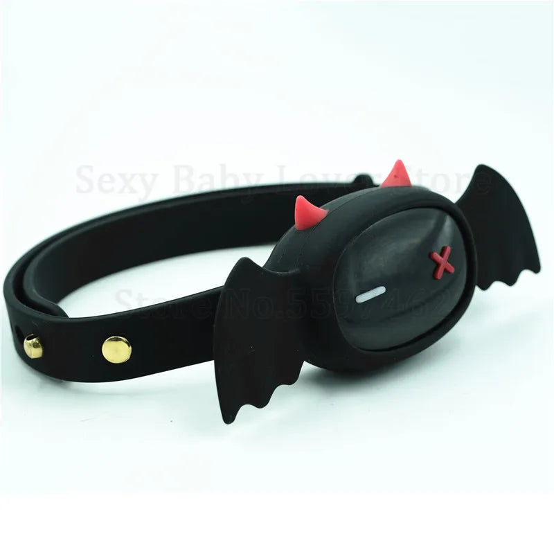 ปลอกคอไฟฟ้า QIUI Little Devil ควบคุมผ่านแอป ปลอกคอ BDSM สำหรับผู้ใหญ่ เกมเพศของเล่นสำหรับคู่รัก เกย์ 18+