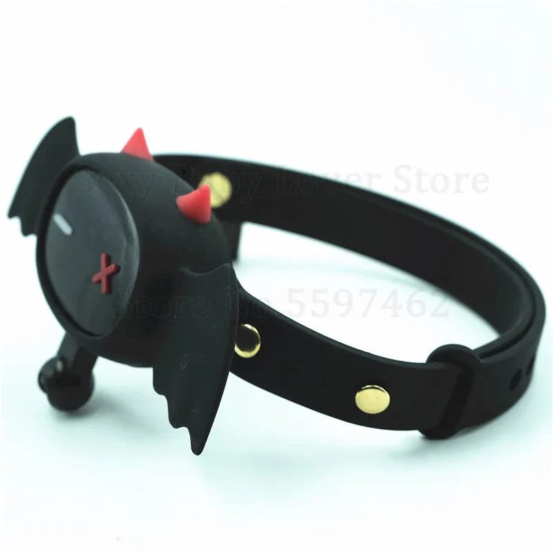 ปลอกคอไฟฟ้า QIUI Little Devil ควบคุมผ่านแอป ปลอกคอ BDSM สำหรับผู้ใหญ่ เกมเพศของเล่นสำหรับคู่รัก เกย์ 18+
