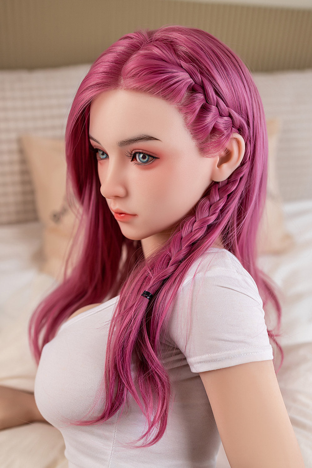 Thailand Stock-Harriet / ตุ๊กตายางสาววัยใสตัวเล็กอวบอึ๋ม TPE เหมือนจริง ขนาด 160 ซม. [THdoll-1001]