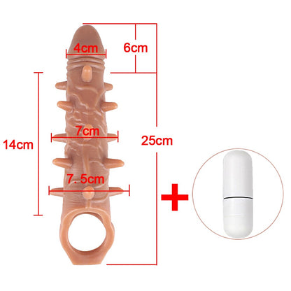 ขนาดใหญ่เครื่องขยายอวัยวะเพศชายเสื้อ Reusable ถุงยางอนามัย Delayed Ejaculation Cock แหวน Dick Enlargemen เซ็กซ์ทอยสำหรับชาย Intimate ดี