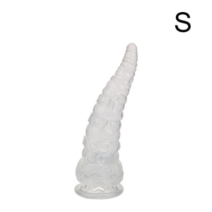 ของเล่นเซ็กส์สำหรับผู้หญิงผู้ชาย ที่ขยายทวารแบบ S/M/L ลายหนวดปลาหมึก ผลิตภัณฑ์สำหรับผู้ใหญ่ ดิลโด้รูปสัตว์ เกมแห่งกามารมณ์ขนาดใหญ่