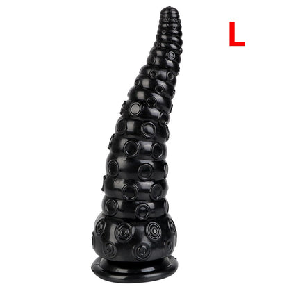 ของเล่นเซ็กส์สำหรับผู้หญิงผู้ชาย ที่ขยายทวารแบบ S/M/L ลายหนวดปลาหมึก ผลิตภัณฑ์สำหรับผู้ใหญ่ ดิลโด้รูปสัตว์ เกมแห่งกามารมณ์ขนาดใหญ่