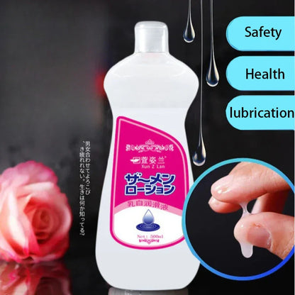 200/300/500ml Sex Viscous Lubricant.Milk-white Lubricating Oil for Vagina Anal.Water-soluble Lubricants for Adult Goods Sex Toys