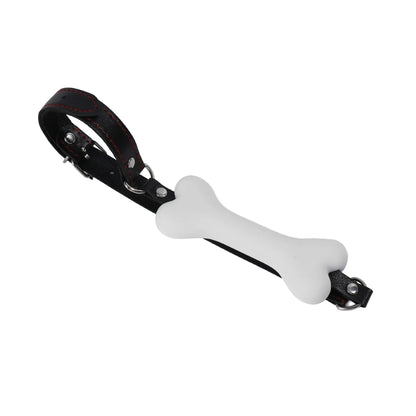 BDSM Sex Harness Mouth Adult Toys ที่ครอบปากซิลิโคนรูปกระดูกสุนัข ลูกบอลอุดปากแบบเปิด ลูกบอลอุดปาก BDSM Bondage ผลิตภัณฑ์เซ็กส์ของ Sm Sex Toys สำหรับผู้หญิง