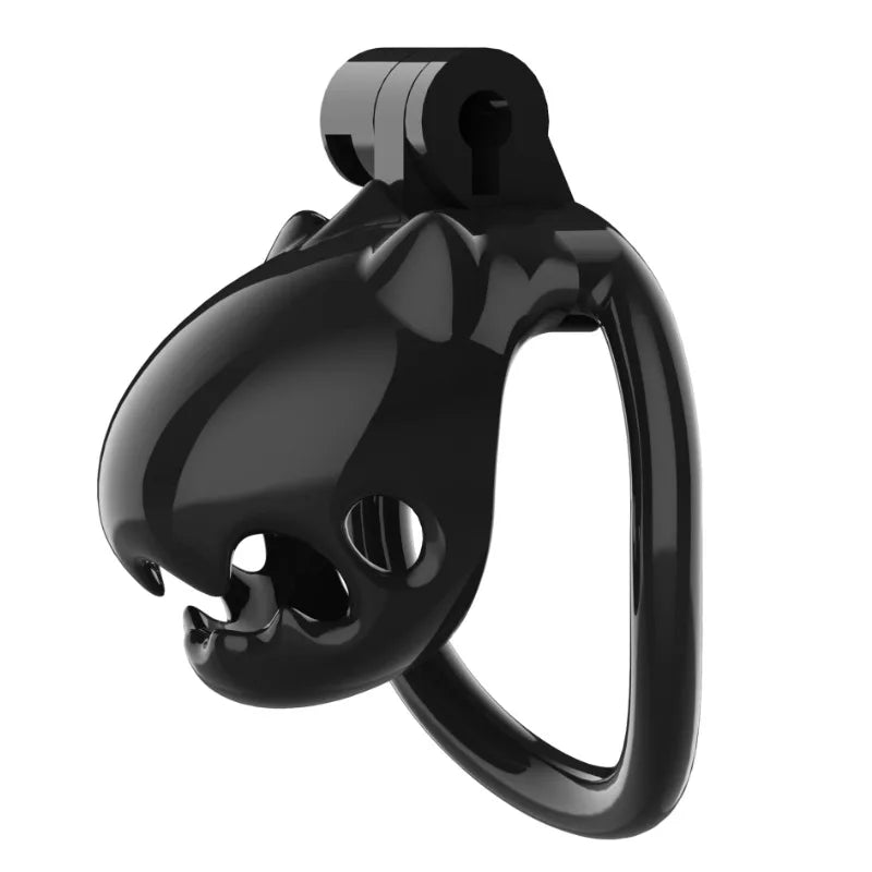 เครื่องกรงพรหมจรรย์ชายขนฟูสุดน่ารัก CB Lock SM ของเล่นผู้ใหญ่สำหรับคู่รักเกย์ ล็อคท่อปัสสาวะพร้อมแหวน 4 ขนาด หุ้มอวัยวะเพศ