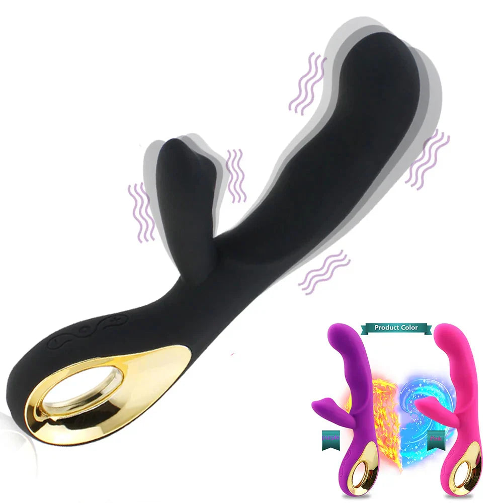G Spot กระต่าย ดิลโด้ เครื่องสั่น สำหรับจุดจี เครื่องช่วยสำเร็จความใคร่ ของเล่นสำหรับผู้ใหญ่ ชาร์จด้วย USB ทรงพลัง ของเล่นทางเพศช่วยสำเร็จความใคร่สำหรับผู้หญิง กันน้ำ ผลิตภัณฑ์ทางเพศสำหรับผู้ใหญ่