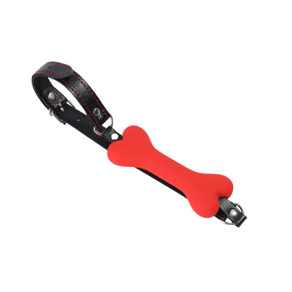 BDSM Sex Harness Mouth Adult Toys ที่ครอบปากซิลิโคนรูปกระดูกสุนัข ลูกบอลอุดปากแบบเปิด ลูกบอลอุดปาก BDSM Bondage ผลิตภัณฑ์เซ็กส์ของ Sm Sex Toys สำหรับผู้หญิง