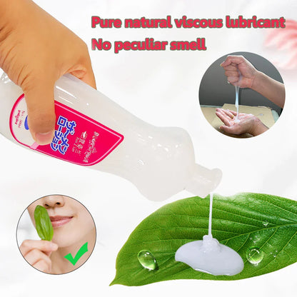Lubricant for Men Women Sex Toys Cream Sex Viscous Lube Water Based Oil Lubricating Anal Vaginal Adult Imitation Semen Sex Shop