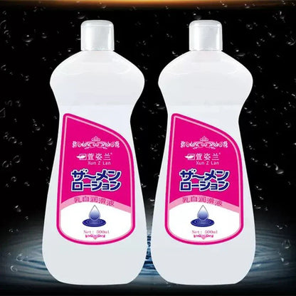 200/300/500ml Sex Viscous Lubricant.Milk-white Lubricating Oil for Vagina Anal.Water-soluble Lubricants for Adult Goods Sex Toys