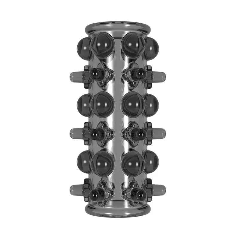 Sex Shop Silicone Reusable Penis Sleeve Delayed Ejaculation Chastity Device Lock Sperm Penis Erection Erotic Sex Toys For Men