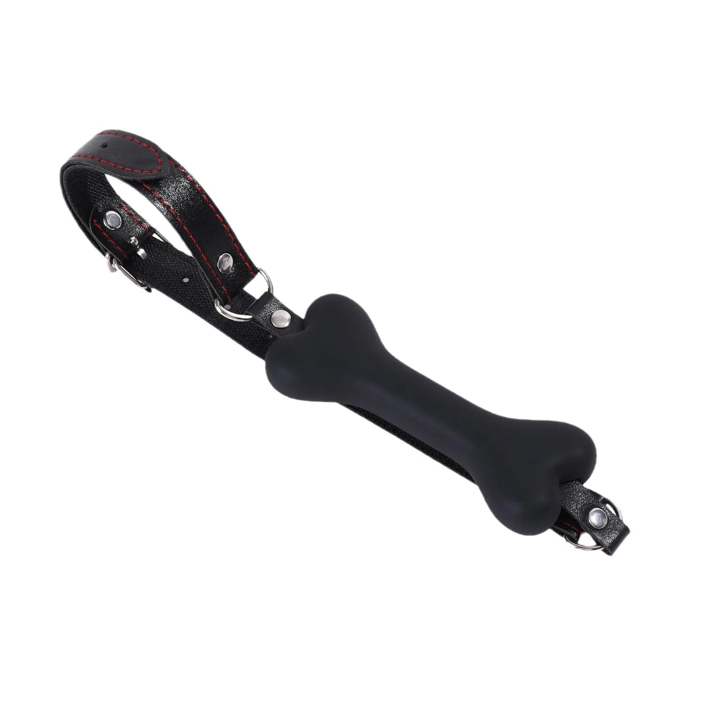 BDSM Sex Harness Mouth Adult Toys ที่ครอบปากซิลิโคนรูปกระดูกสุนัข ลูกบอลอุดปากแบบเปิด ลูกบอลอุดปาก BDSM Bondage ผลิตภัณฑ์เซ็กส์ของ Sm Sex Toys สำหรับผู้หญิง