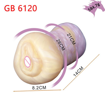 New Metal Alien Sex Toy Male Silicone Masturbator Airplane Cup Prostate Massager Waterproof Products for Men