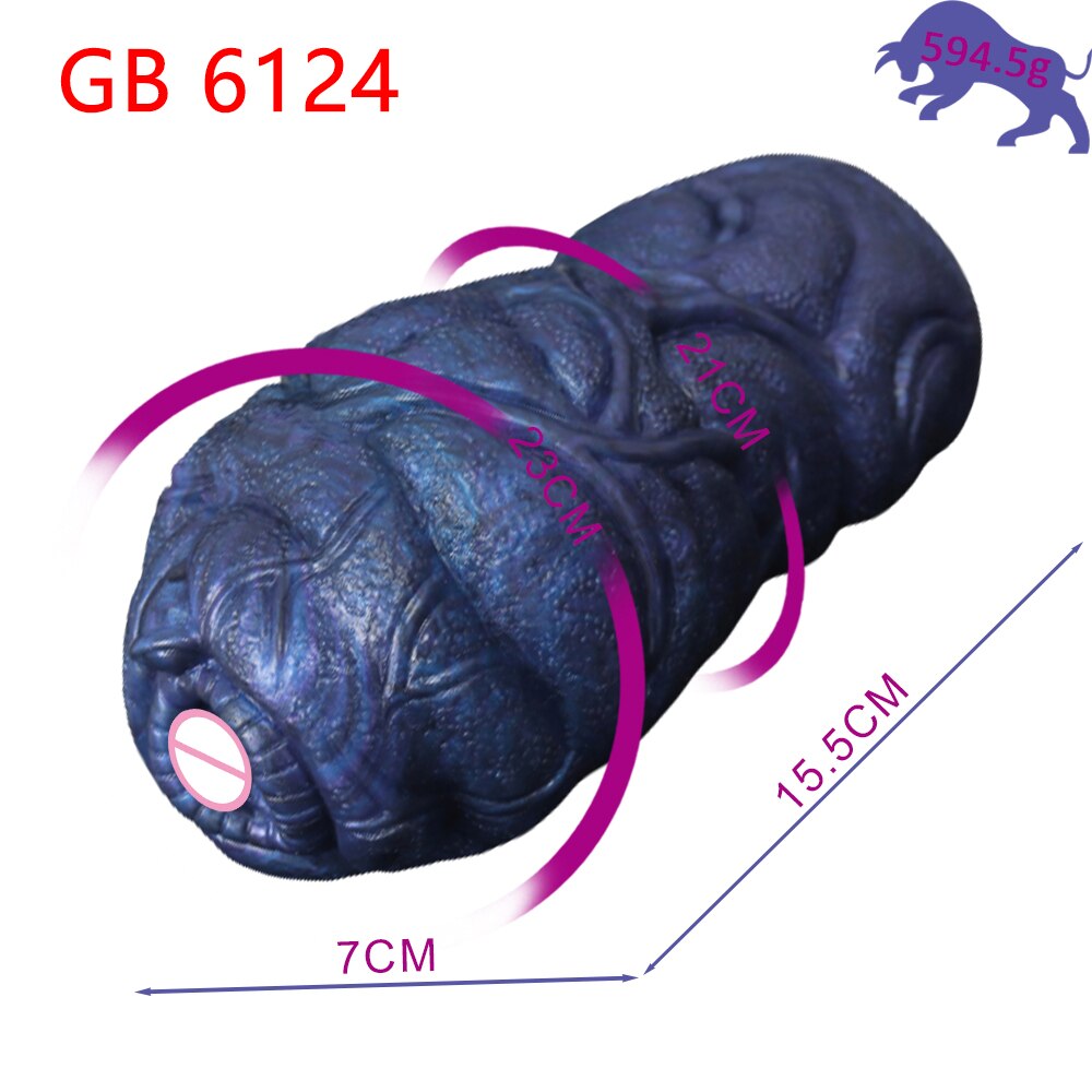 New Metal Alien Sex Toy Male Silicone Masturbator Airplane Cup Prostate Massager Waterproof Products for Men