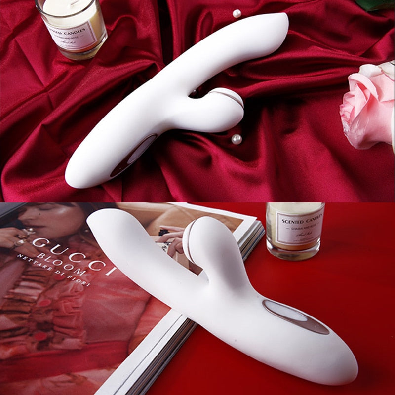 เยอรมัน Satisfyer 10 ความเร็วดูด G Spot คลิปกระตุ้นซิลิโคนการสั่นสะเทือนจุกนมดูดดิลโด้ UYO กระต่าย กระต่าย