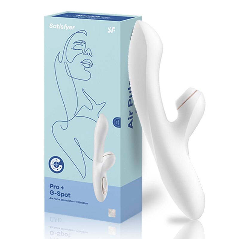 เยอรมัน Satisfyer 10 ความเร็วดูด G Spot คลิปกระตุ้นซิลิโคนการสั่นสะเทือนจุกนมดูดดิลโด้ UYO กระต่าย กระต่าย