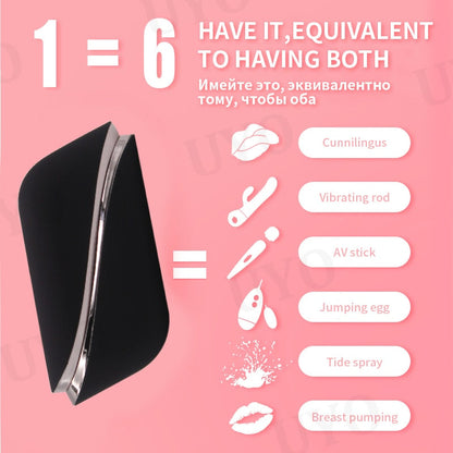 German Satisfyer ดูด G Spot Clit กระตุ้นซิลิโคนการสั่นสะเทือน UYO Nipple Sucker เร้าอารมณ์ผู้ใหญ่ผู้หญิง Sex Toy