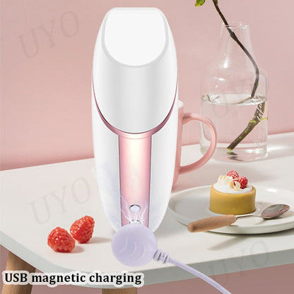 Satisfyer Love Triangle แอปพลิเคชันควบคุมเครื่องสั่นสำหรับผู้หญิงจากร้านค้าเซ็กส์ ของเล่นกระตุ้นปุ่มกระสัน เครื่องดูดหัวนม เครื่องสั่นสำหรับผู้หญิงแบบชาร์จได้