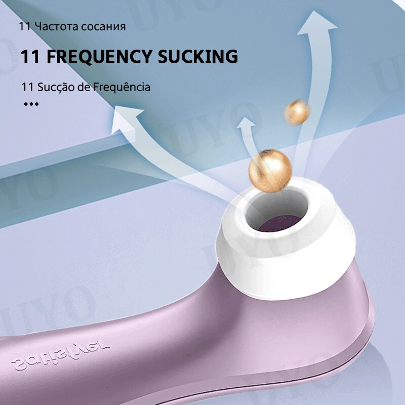 Satisfyer Pro 2 ดูดคริสตอริสสำหรับผู้หญิง ที่ดูดหัวนม ที่เขย่าคลิทอริส ของเล่นทางเพศสำหรับผู้หญิง