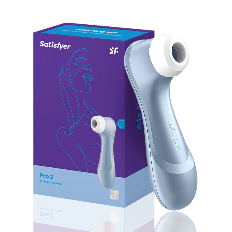 Satisfyer Pro 2 ดูดคริสตอริสสำหรับผู้หญิง ที่ดูดหัวนม ที่เขย่าคลิทอริส ของเล่นทางเพศสำหรับผู้หญิง
