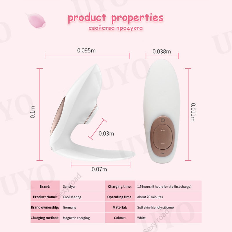 เยอรมนี Satisfyer Pro4 คู่ดูด G-Spot ซิลิโคน UYO เครื่องสั่น Dildo ของเล่นผู้ใหญ่กระตุ้น Clitoral ดูดของเล่น