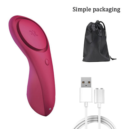 Satisfyer Secret G-Spot Vibrator ซิลิโคนแบบพกพา Wearable APP รีโมทคอนโทรล Clitoris Stimulator UYO ของเล่นทางเพศสำหรับผู้หญิง