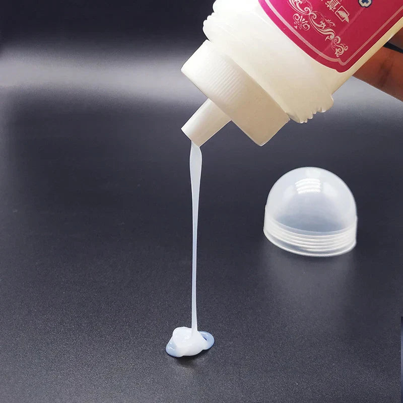 200/300/500ml Sex Viscous Lubricant.Milk-white Lubricating Oil for Vagina Anal.Water-soluble Lubricants for Adult Goods Sex Toys