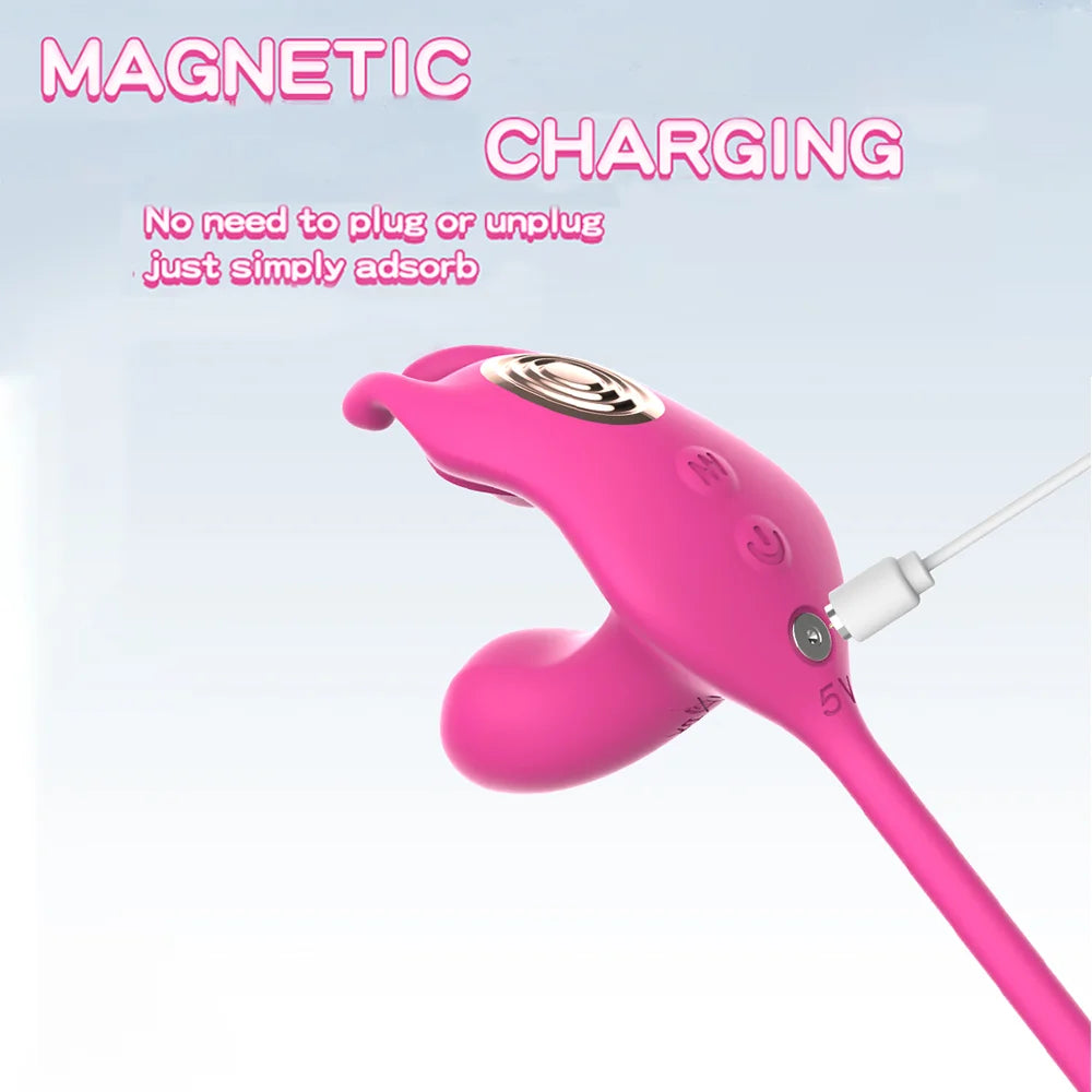 3 In 1 Wearable Vibrator Love Egg Female Masturbator Bendable Massage Stick Nipple Clitoris G-Spot Stimulation Sex Toy For Women
