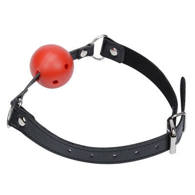 อุปกรณ์ปากกระจับซิลิโคนเปิดปาก O-Ring สำหรับเล่น BDSM สไตล์เฟทิชและสำหรับคู่รัก