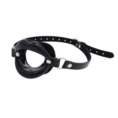อุปกรณ์ปากกระจับซิลิโคนเปิดปาก O-Ring สำหรับเล่น BDSM สไตล์เฟทิชและสำหรับคู่รัก
