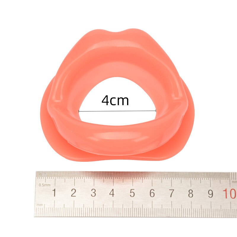 อุปกรณ์ปากกระจับซิลิโคนเปิดปาก O-Ring สำหรับเล่น BDSM สไตล์เฟทิชและสำหรับคู่รัก