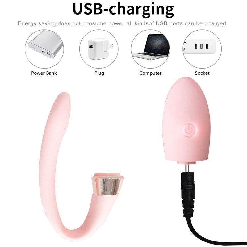 เครื่องนวดกระตุ้นไร้สายสำหรับช่องคลอด (Sex Toy Wireless Remote Control Pussy Massage Massager) สำหรับผู้หญิงและคู่รัก