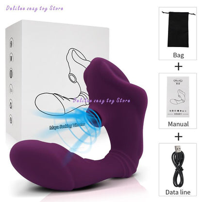เครื่องนวดกระตุ้นไร้สายสำหรับช่องคลอด (Sex Toy Wireless Remote Control Pussy Massage Massager) สำหรับผู้หญิงและคู่รัก