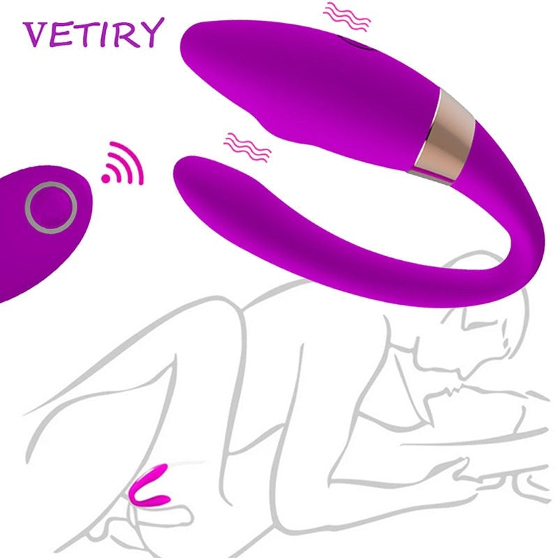 เครื่องนวดกระตุ้นไร้สายสำหรับช่องคลอด (Sex Toy Wireless Remote Control Pussy Massage Massager) สำหรับผู้หญิงและคู่รัก