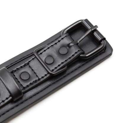 ของเล่นทางเพศหนังปรับได้สำหรับคู่รักหญิง ห่วงโซ่สลับหมุด BDSM อุปกรณ์เสริมสำหรับเล่นบทบาท