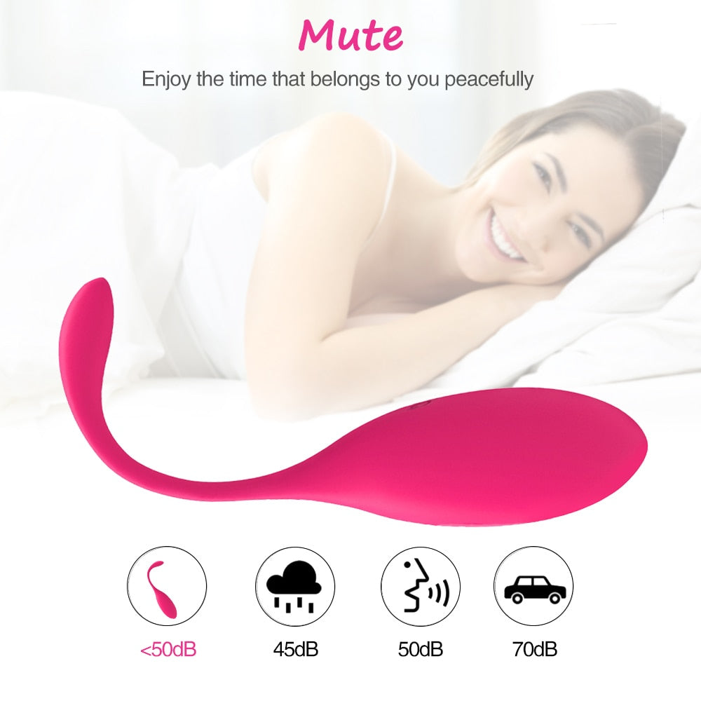 ของเล่นทางเพศไวเบรเตอร์บลูทูธสำหรับผู้หญิง ควบคุมแบบไร้สายด้วยแอป ไวเบรเตอร์ กางเกงในสั่นได้ ของเล่นสำหรับคู่รัก ร้านเซ็กส์ทอย