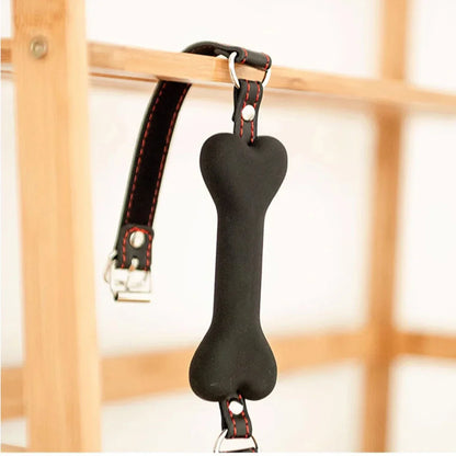 BDSM Sex Harness Mouth Adult Toys ที่ครอบปากซิลิโคนรูปกระดูกสุนัข ลูกบอลอุดปากแบบเปิด ลูกบอลอุดปาก BDSM Bondage ผลิตภัณฑ์เซ็กส์ของ Sm Sex Toys สำหรับผู้หญิง