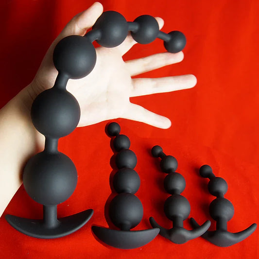 Silicone Anal Beads Dilator.Big Annals Balls.Long Ass Anus But Butt Plug.Analplug Buttplug Butplug.Analsex Prostate Sex Toys