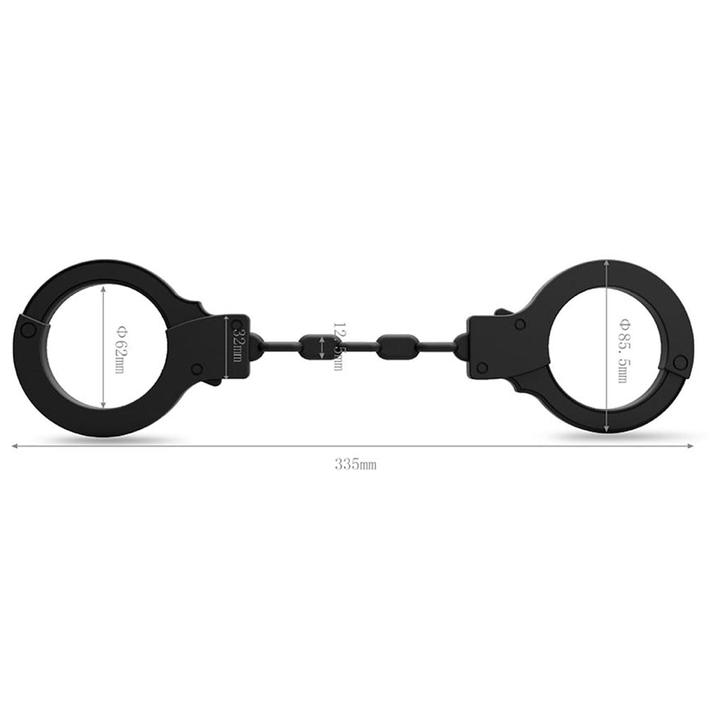 ของเล่นชุดพันธนาการ BDSM ซิลิโคนนิ่ม พร้อมกุญแจมือ สำหรับผู้ใหญ่ ของเล่นอีโรติก ผลิตภัณฑ์สำหรับผู้หญิง ร้านค้าอุปกรณ์เซ็กซ์แปลกใหม่