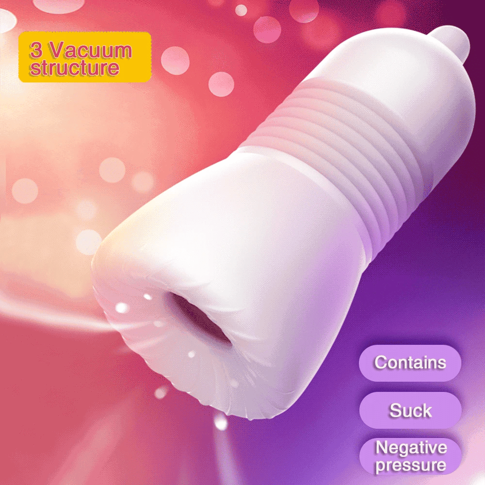 สำเร็จความใคร่แบบ Soft Stick สำหรับผู้ใหญ่, ของเล่นสำหรับชาย, ปั๊มนวดอวัยวะเพศชายซิลิโคน, ตัวฝึกให้คงทนยาวนาน, ช่องคลอดเทียมเสมือนจริง, ถ้วยช่วยสำเร็จความใคร่