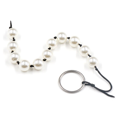 Super Large Pearl Anal Plugs ลูกปัดทวารยาว ปลั๊กทวาร ลูกบอลช่องคลอด ของเล่นผู้ใหญ่สำหรับผู้หญิง ผู้ชาย ที่ช่วยสำเร็จความใคร่ทางทวารหนัก แบบพกพา ที่ขยายทวารหนัก