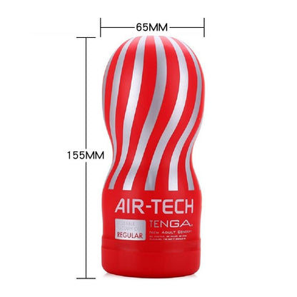 TENGA Reusable Vacuum Masturbators Original Air-Tech ช่องคลอดซิลิโคนนุ่มจริง อวัยวะเพศชายของเล่นผู้ชายถ้วยช่วยตัวเองแบบพกพาเซ็กซี่