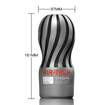 TENGA Reusable Vacuum Masturbators Original Air-Tech ช่องคลอดซิลิโคนนุ่มจริง อวัยวะเพศชายของเล่นผู้ชายถ้วยช่วยตัวเองแบบพกพาเซ็กซี่
