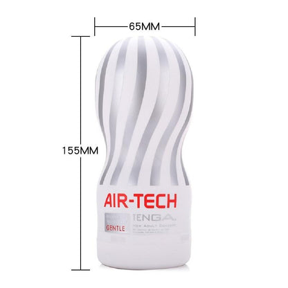 TENGA Reusable Vacuum Masturbators Original Air-Tech ช่องคลอดซิลิโคนนุ่มจริง อวัยวะเพศชายของเล่นผู้ชายถ้วยช่วยตัวเองแบบพกพาเซ็กซี่