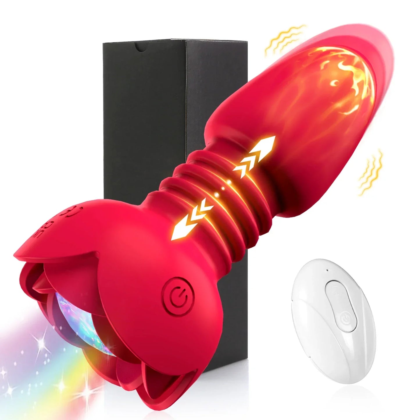 ของเล่นทางเพศสำหรับผู้ชายเกย์, จุกเสียบทวารเทเลสโคปิกแบบสั่น, จุกเสียบก้น, ดิลโด้สั่น, เครื่องนวดต่อมลูกหมากแบบไร้สาย, เครื่องสำเร็จความใคร่ช่องคลอด