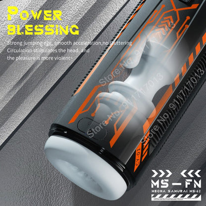 Automatic Thrust Stroking Suction Male Masturbator Vagina Suction Vibrator Sex Toy for Men Masturbation Cup Dildo 18