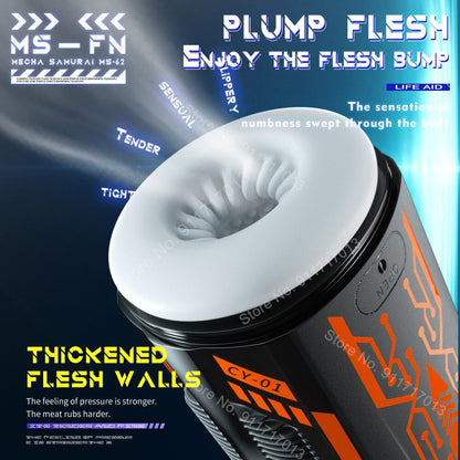 Automatic Thrust Stroking Suction Male Masturbator Vagina Suction Vibrator Sex Toy for Men Masturbation Cup Dildo 18